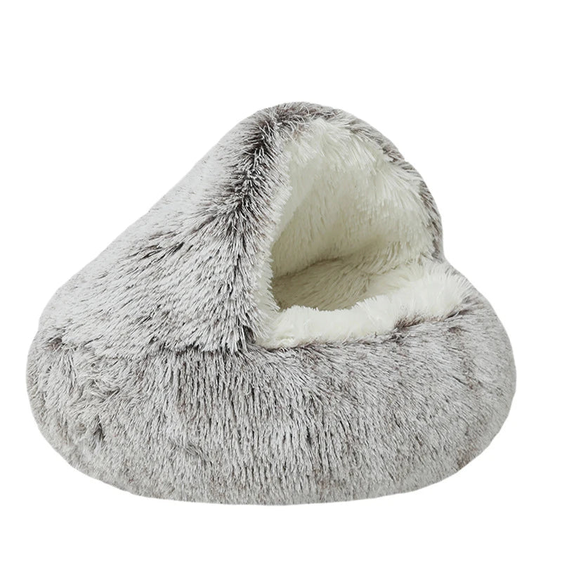 Soft Plush Pet Bed with Cover