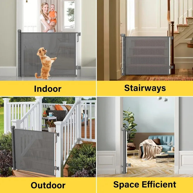 Retractable Baby Gates for Doorways