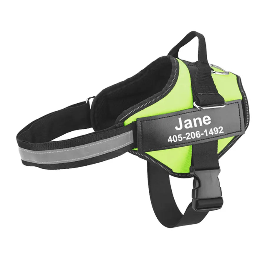 NO PULL Reflective Dog Harness