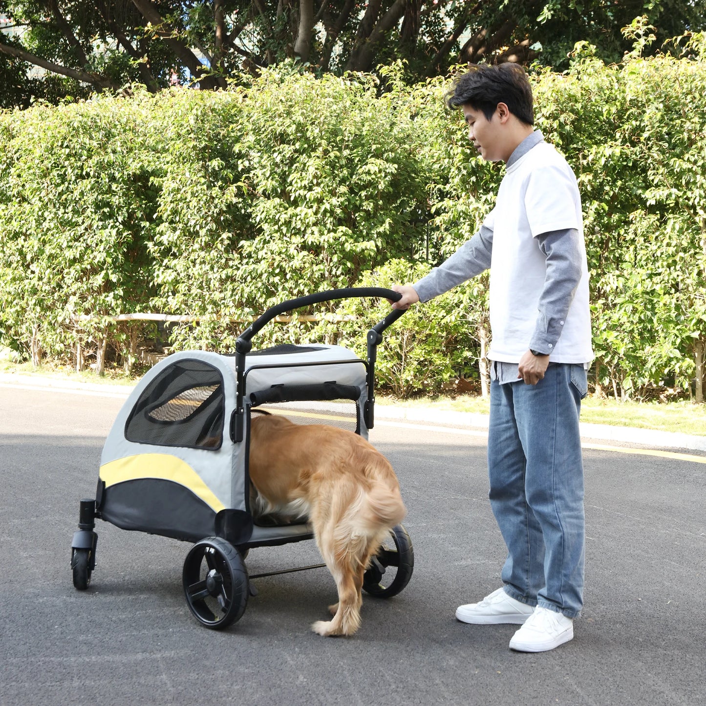 Portable,Foldable Dog Stroller