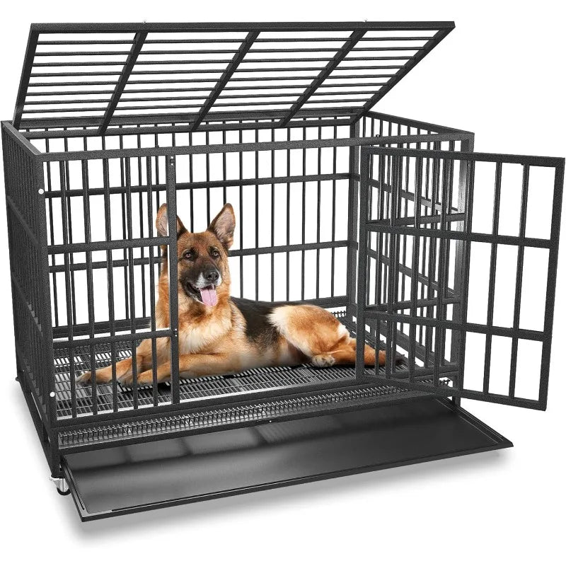 Heavy Duty Escape-Proof Dog Crate