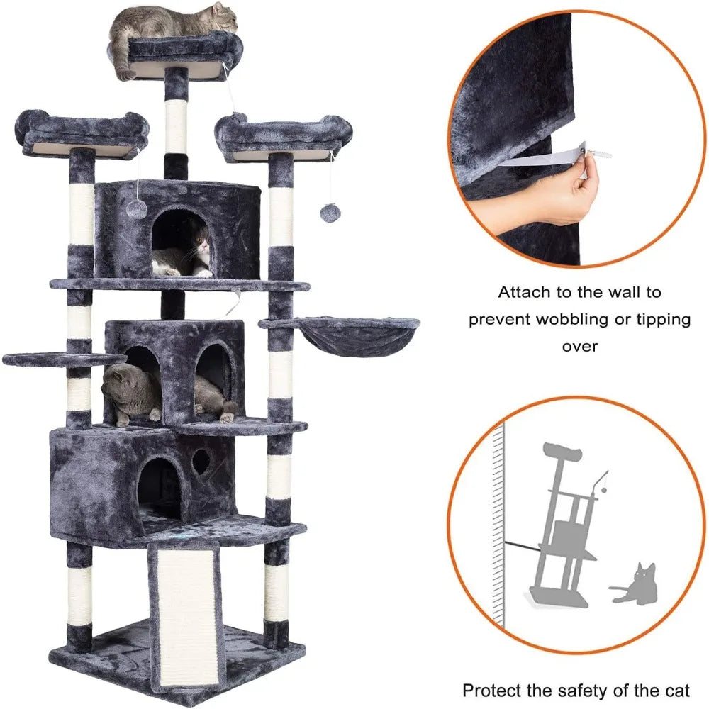 Cat Tower with Caves