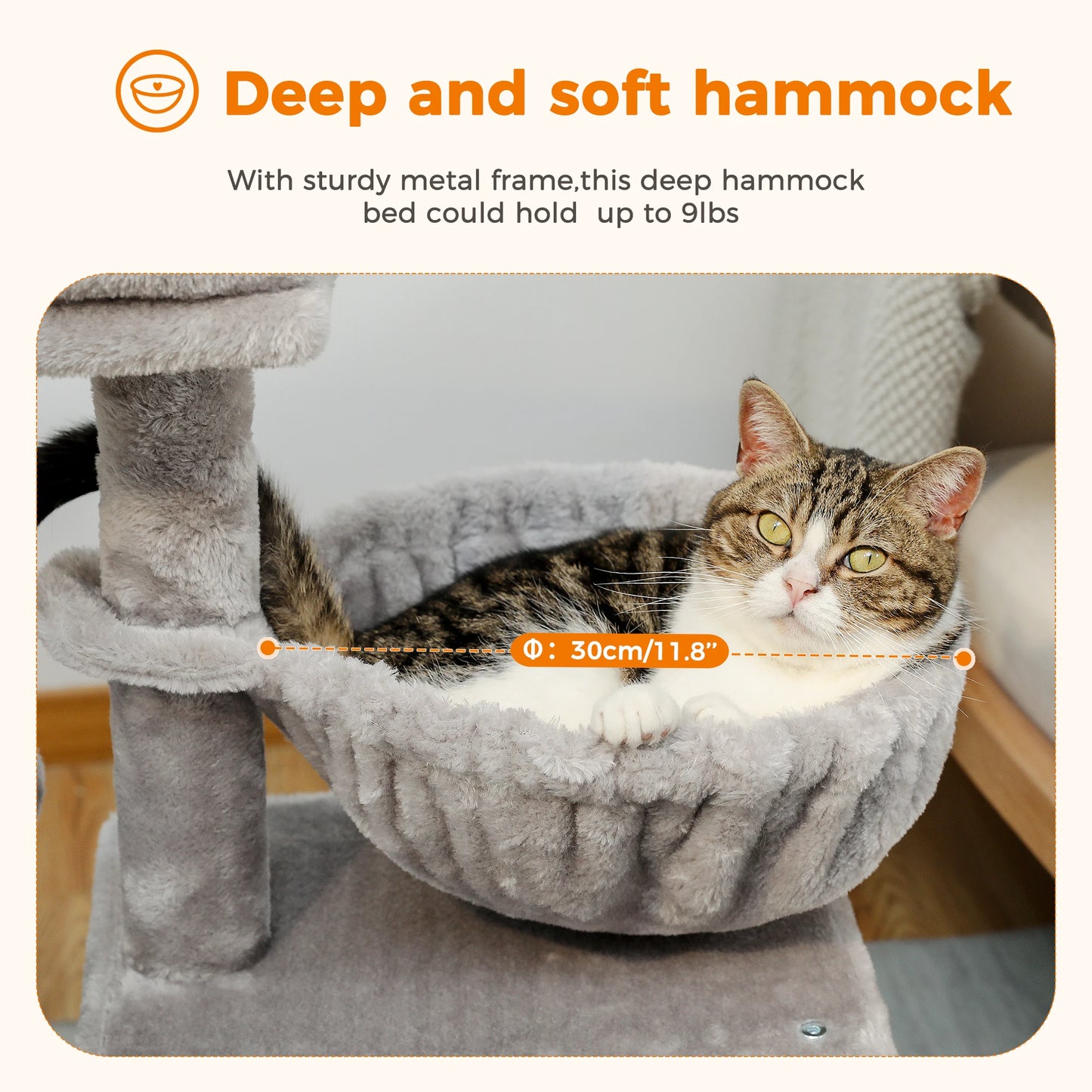 Cat Activity Tree with Cat Scratching Posts