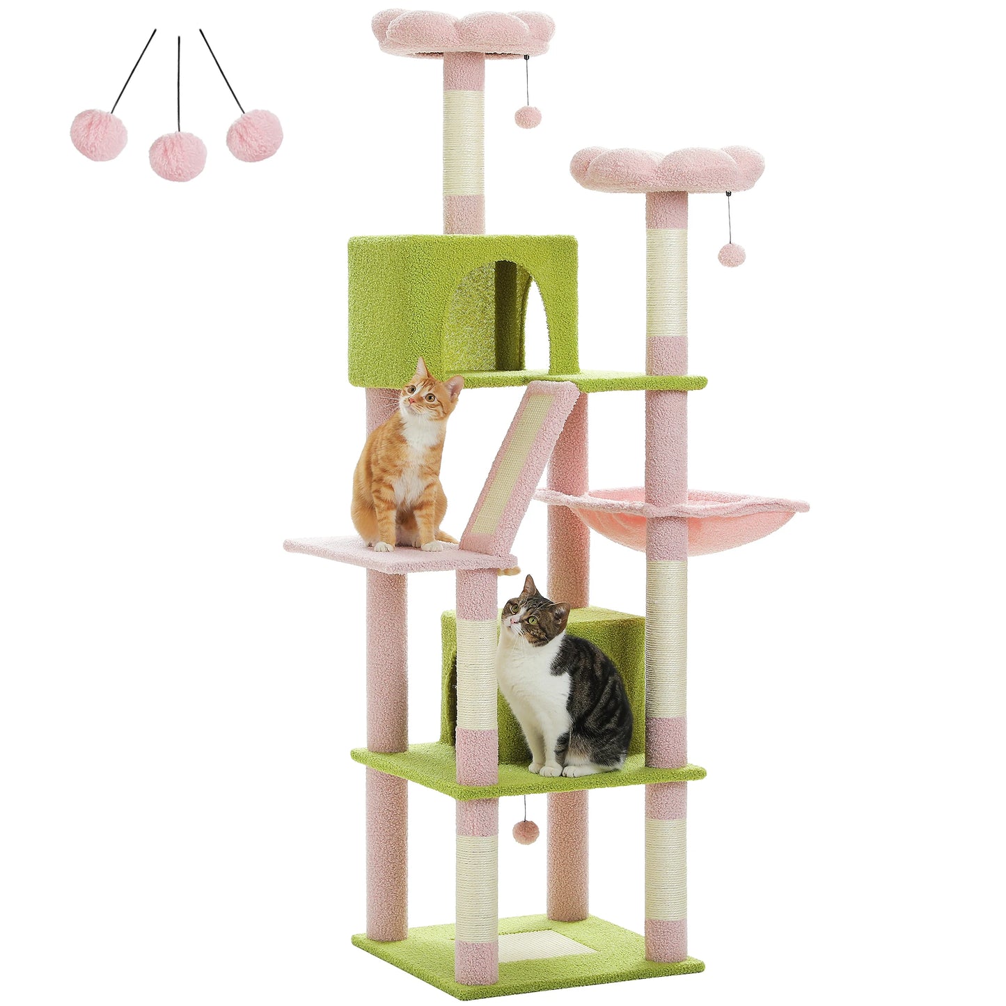 Tall, Multi-Level Cat Tree