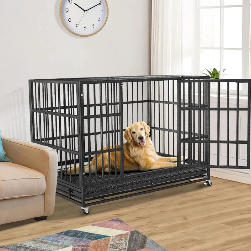 Heavy Duty Escape-Proof Dog Crate