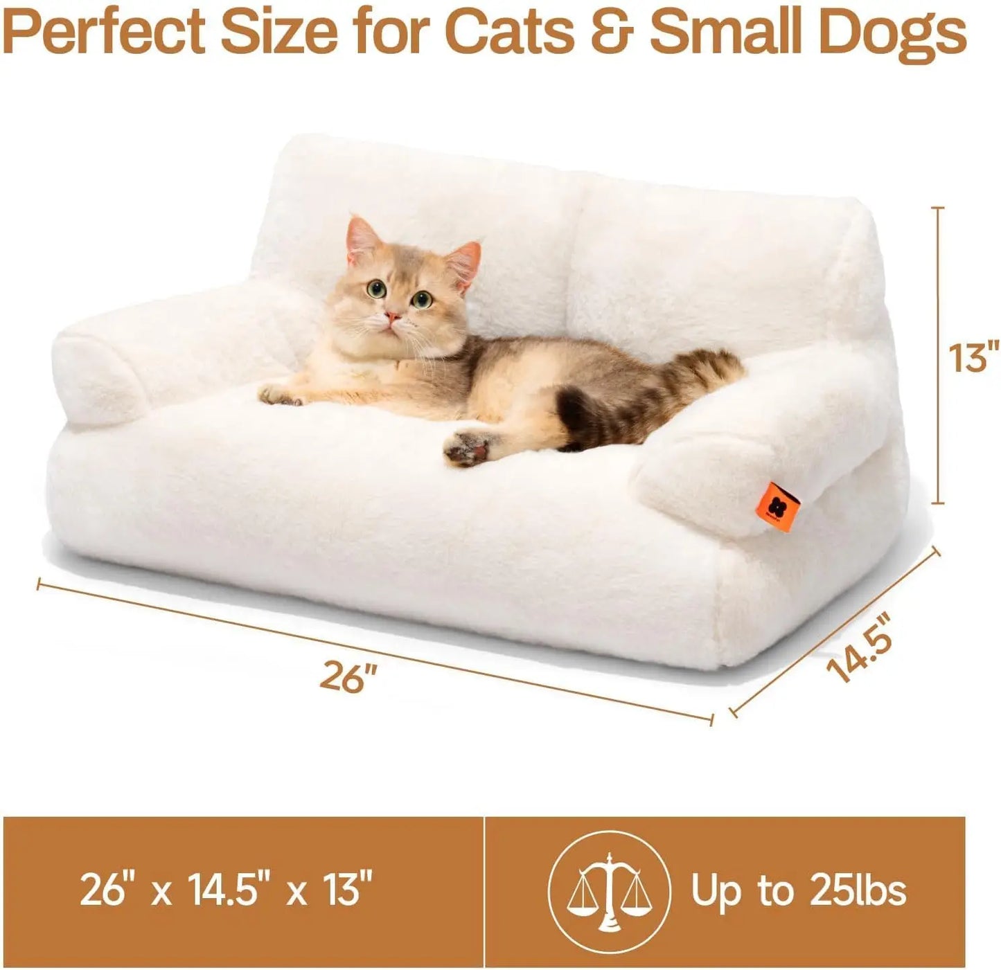 Washable Pet Couch Bed