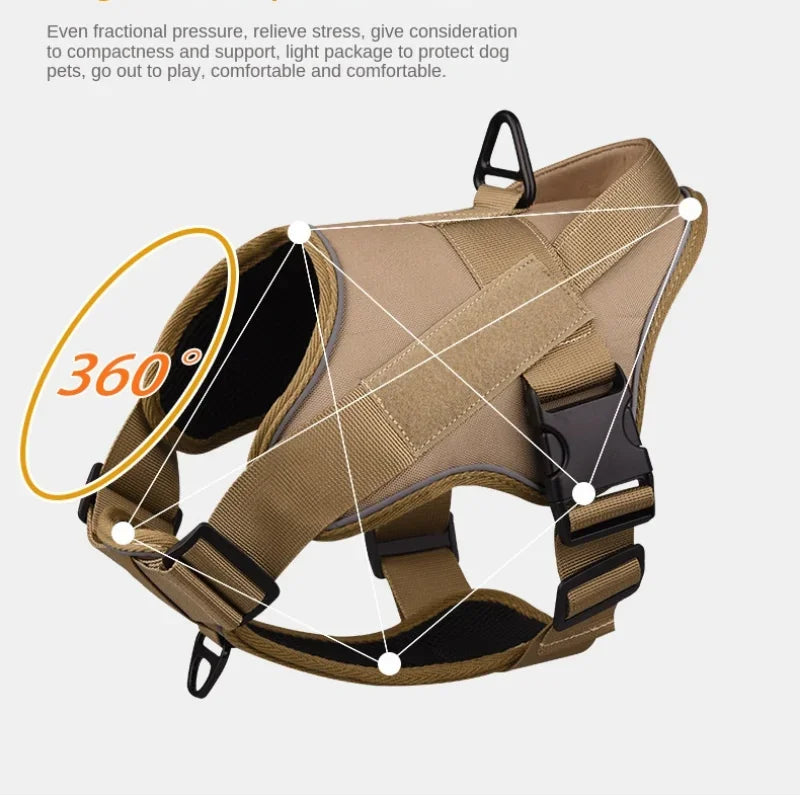 Personalized Tactical Dog Harness