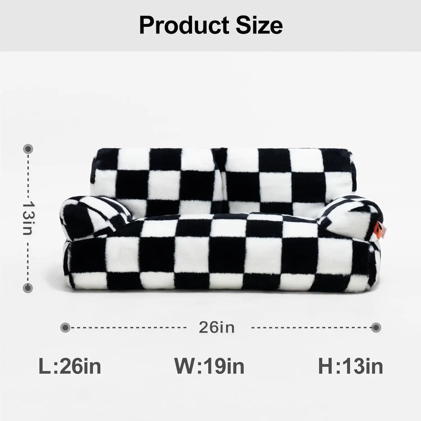 Washable Pet Couch Bed