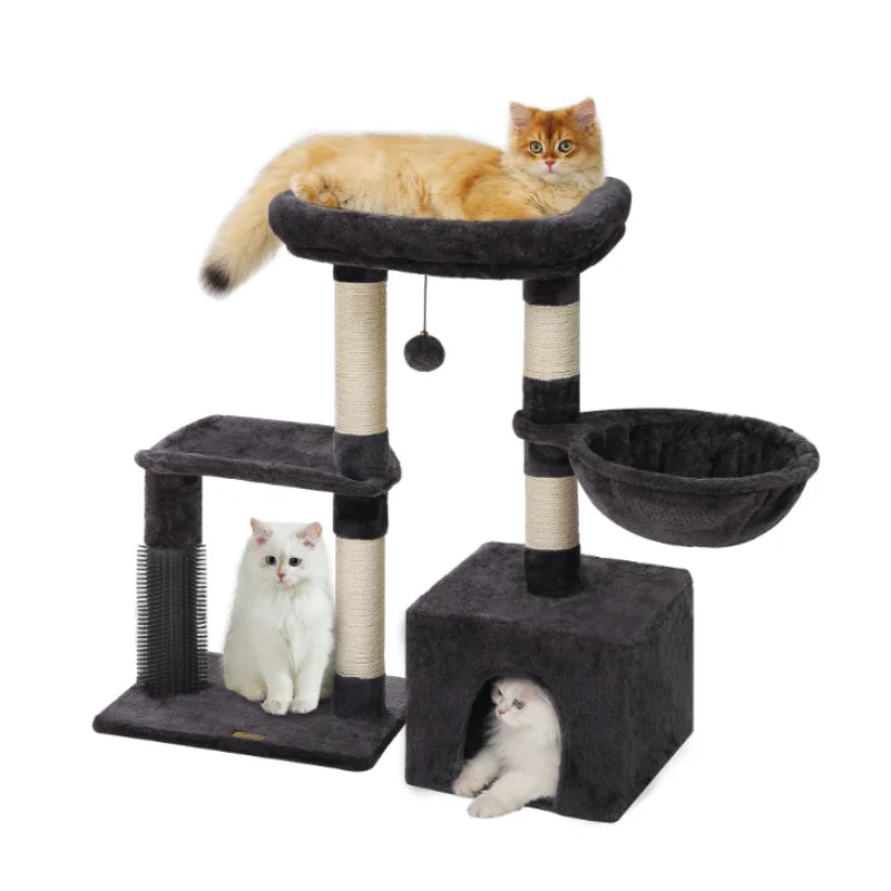 HOOPET Cat Tree 32 Inch Cactus Cat Tower