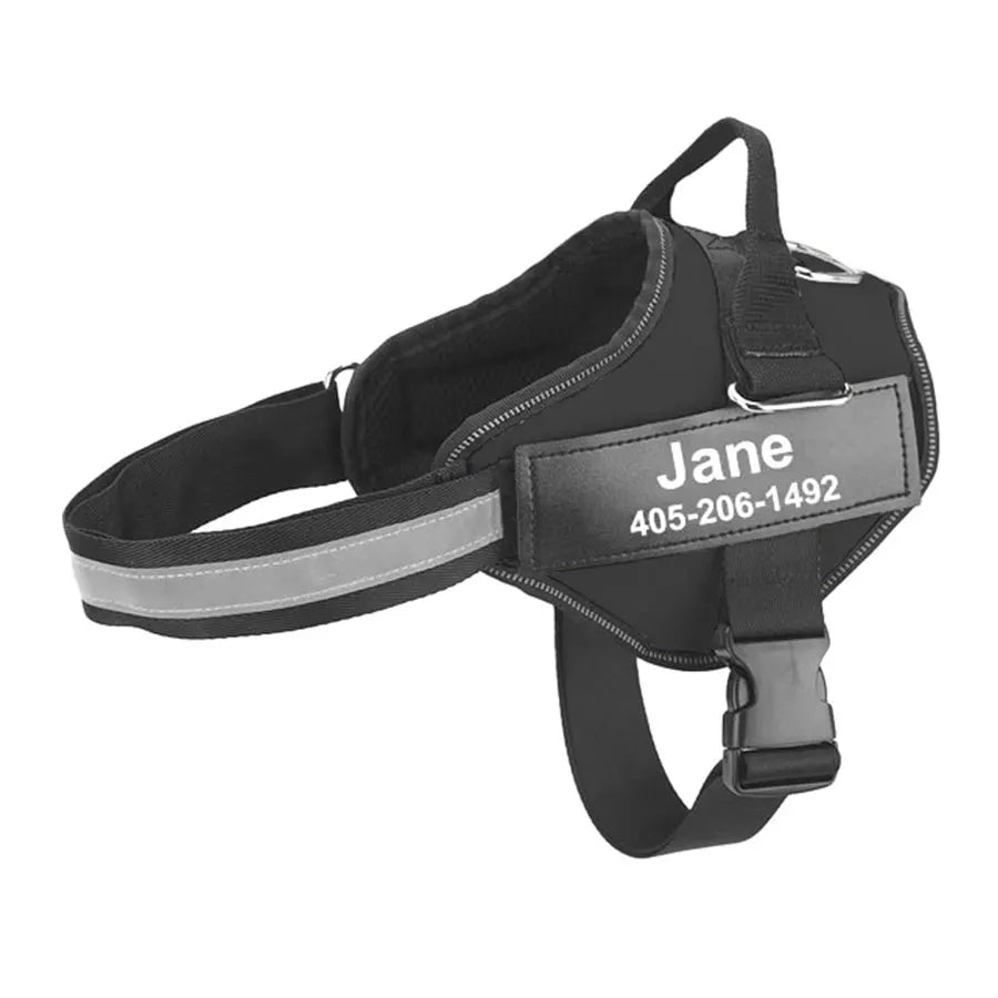 NO PULL Reflective Dog Harness