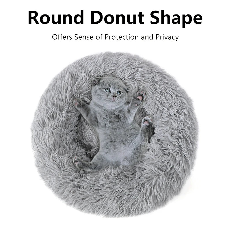 Fluffy Round Pets Beds