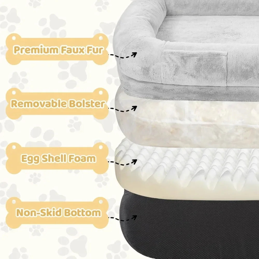 Human and Dog Bed