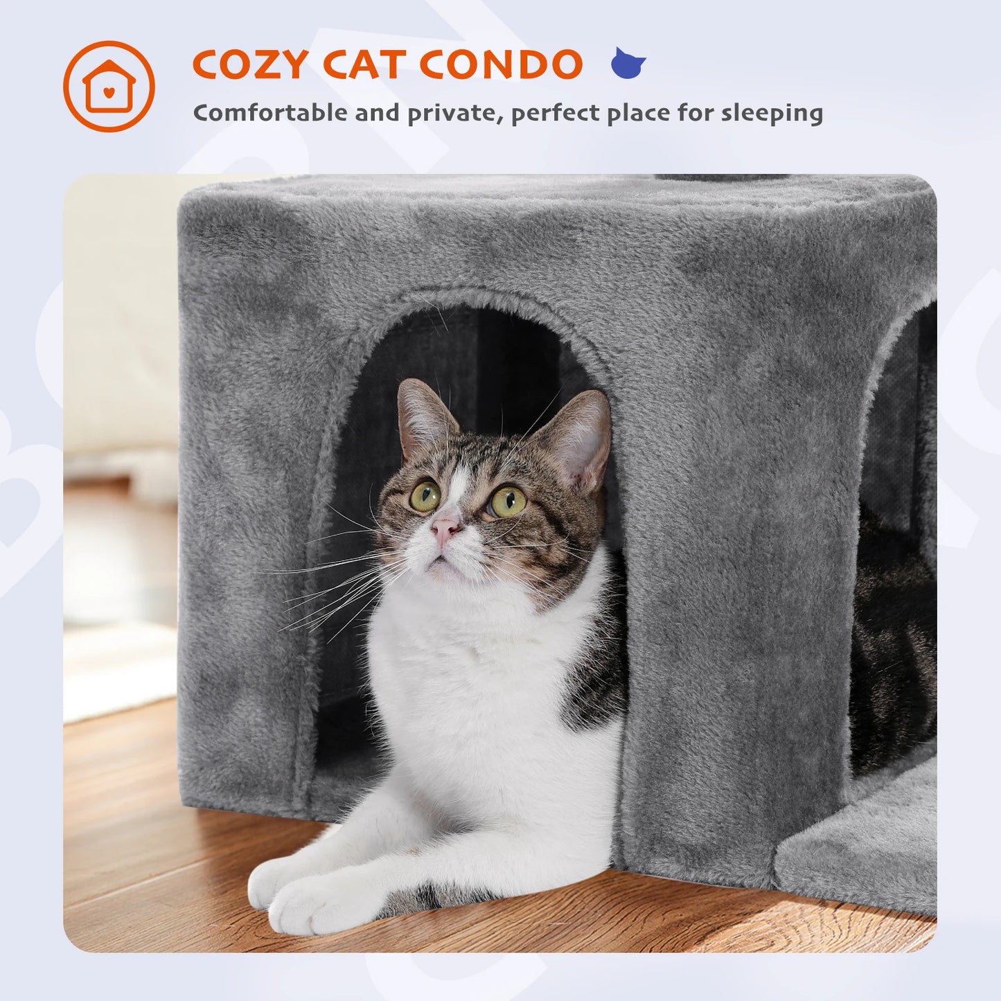 Small Cat Tower Cat Condo