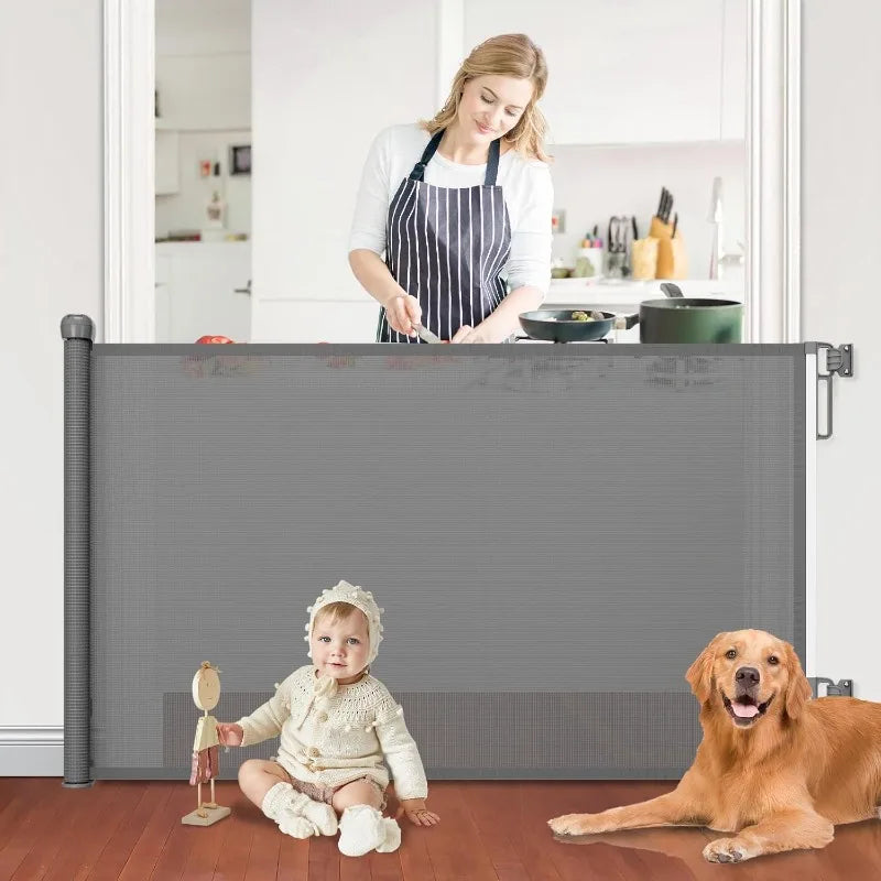 Retractable Baby Gates for Doorways