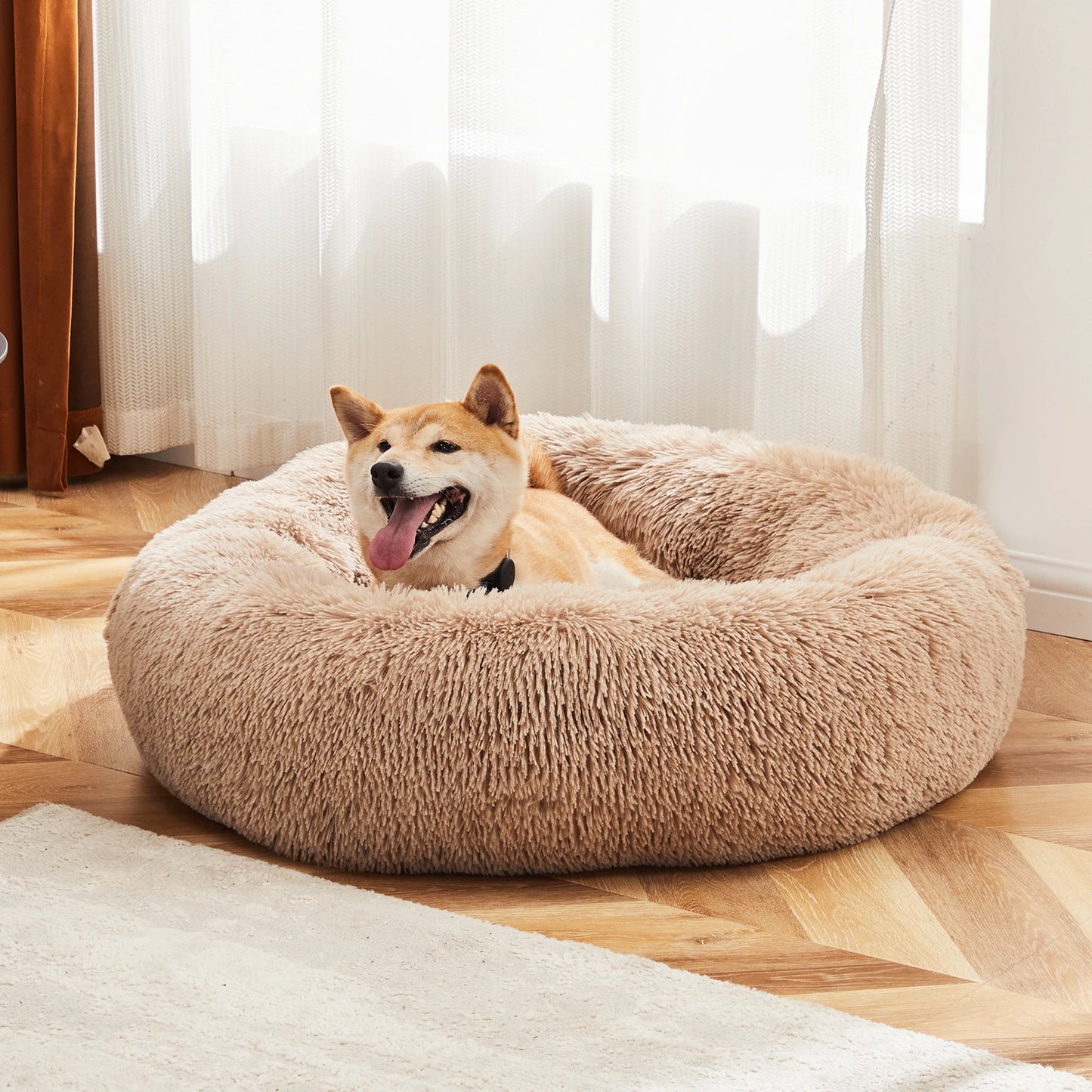 Calming Dog Bed for Small & Medium Dogs