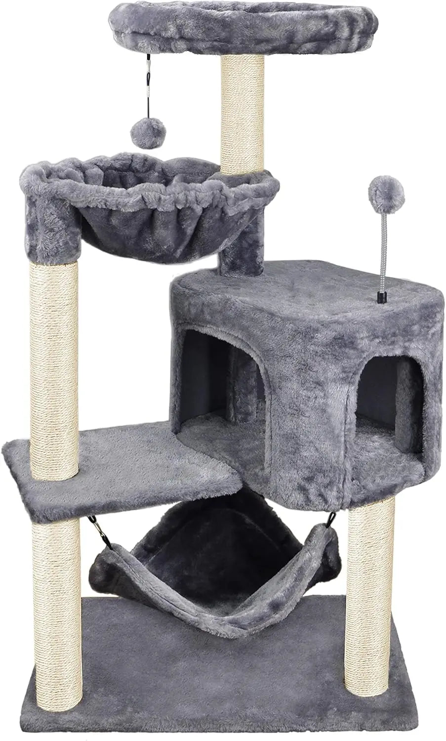 Cat Tree with Large Hammock& Apartment