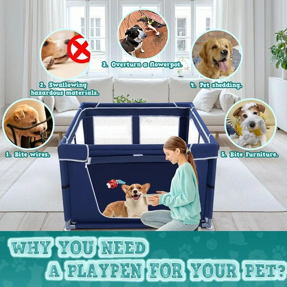Sturdy Puppy Playpen