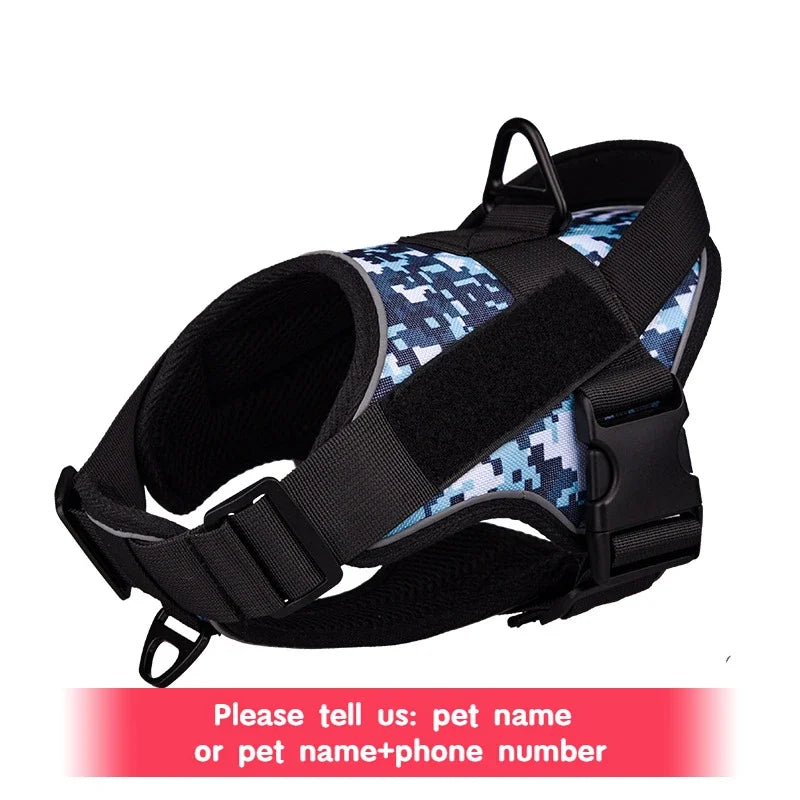 Personalized Tactical Dog Harness