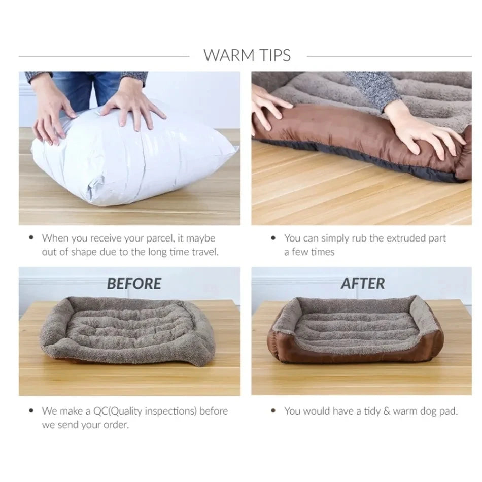 Medium Washable, All-season Pet Sofa Bed