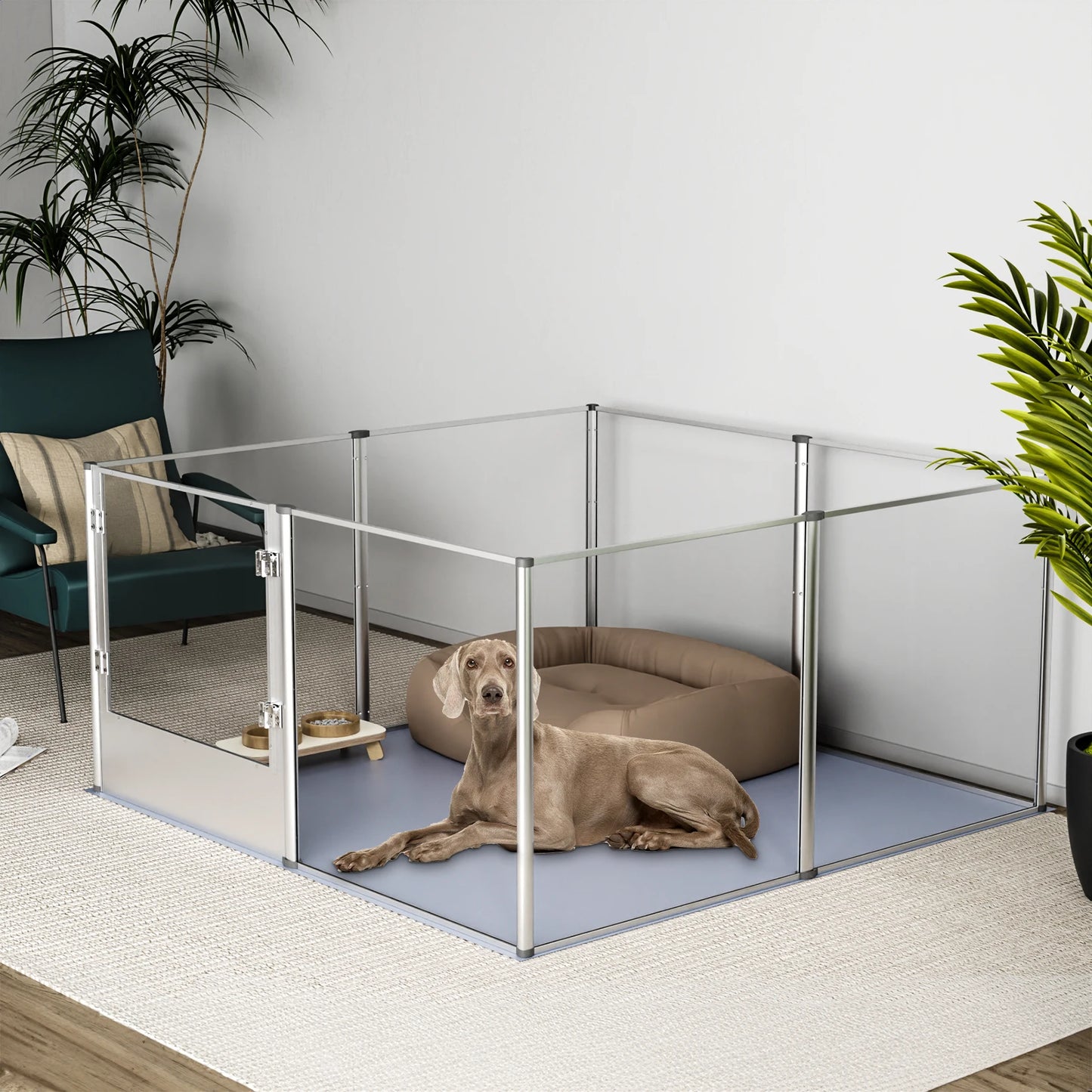 Acrylic Dog Playpen