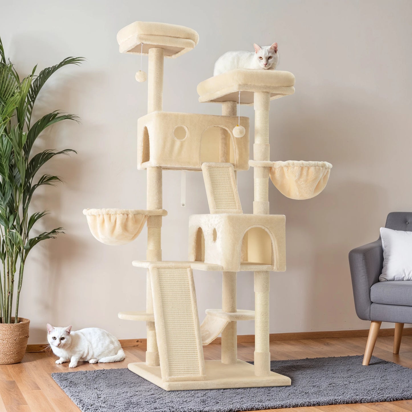 Multi-Level Cat Tree W/ Scratching Post