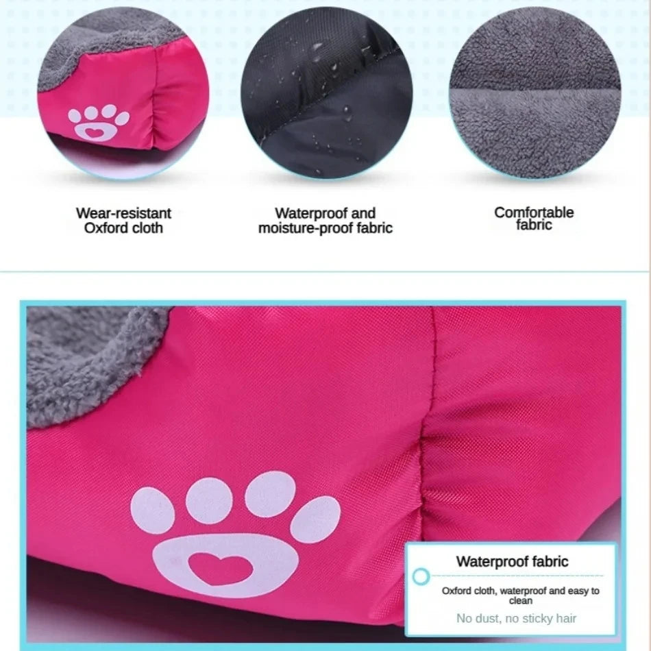 Medium Washable, All-season Pet Sofa Bed