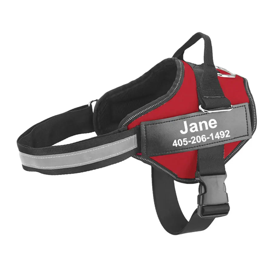 NO PULL Reflective Dog Harness