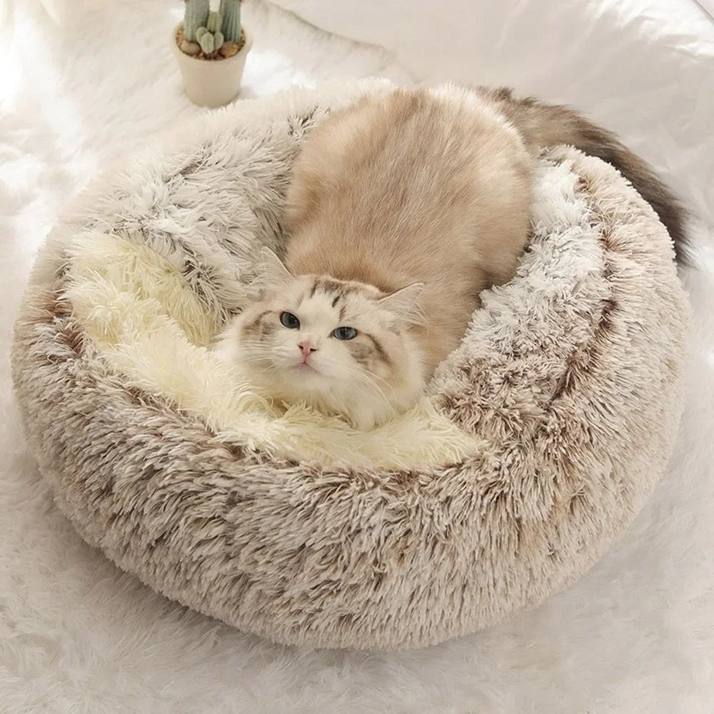 Soft Plush Pet Bed with Cover