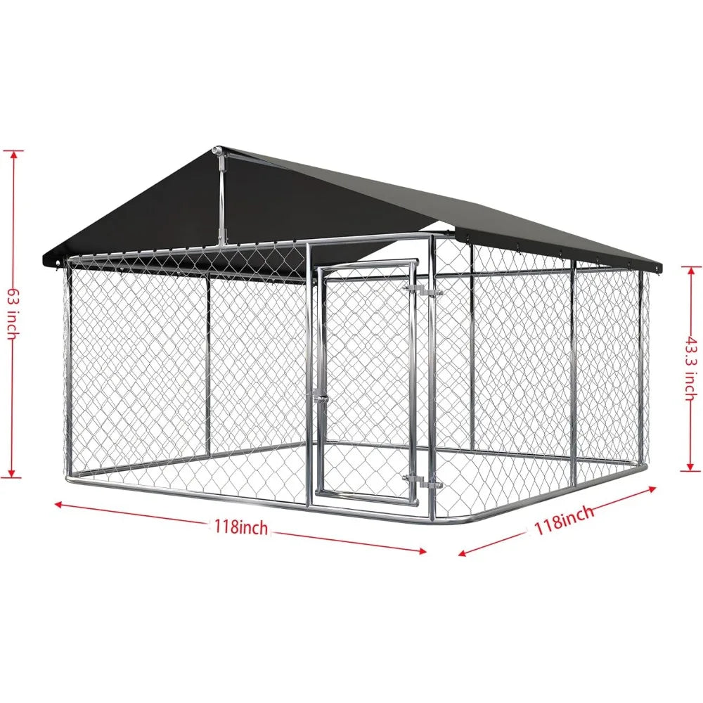 Heavy Duty Outdoor Dog Enclosure