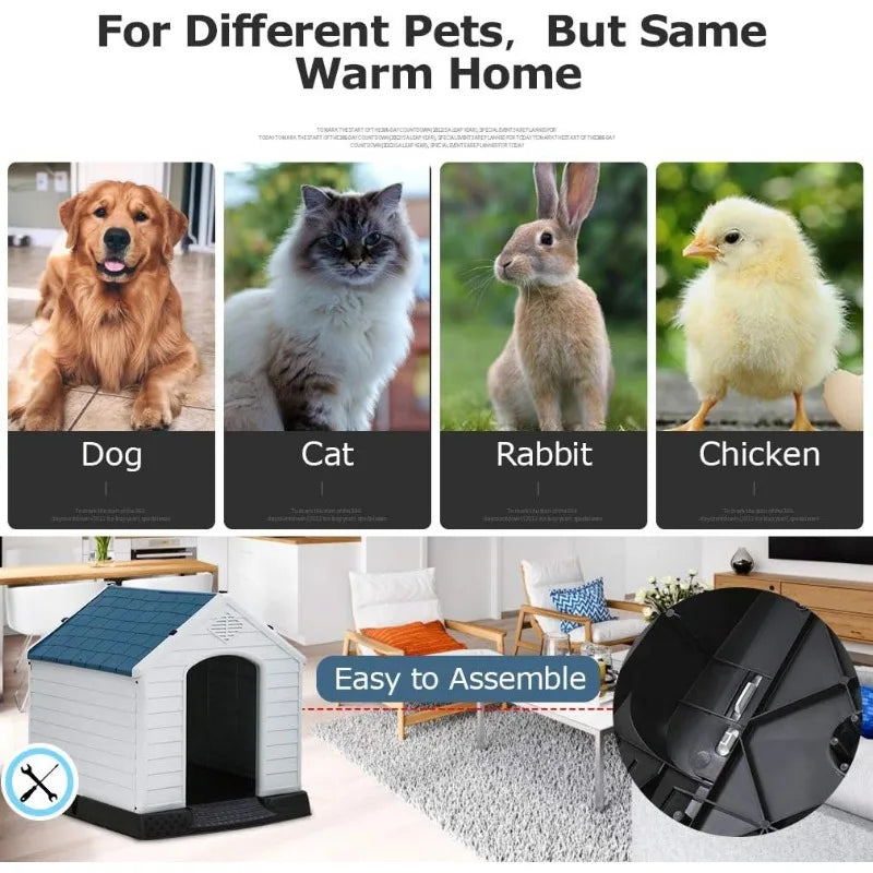 Indoor/Outdoor Insulated Dog House