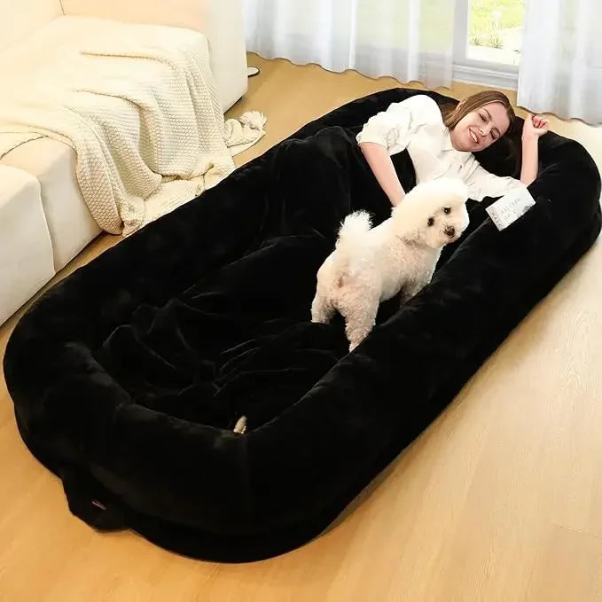 Human and Dog Bed