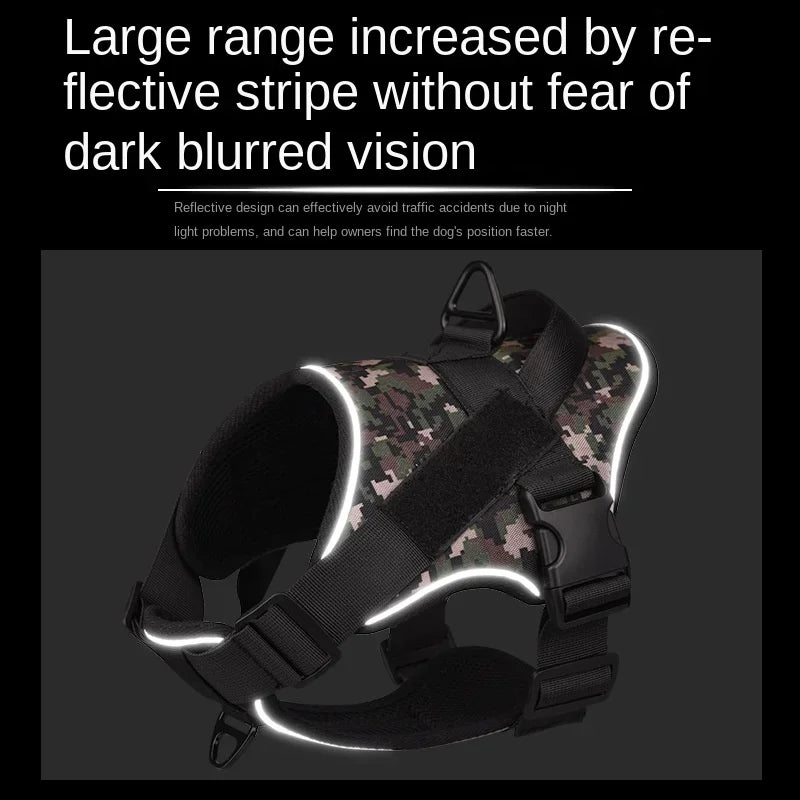 Personalized Tactical Dog Harness