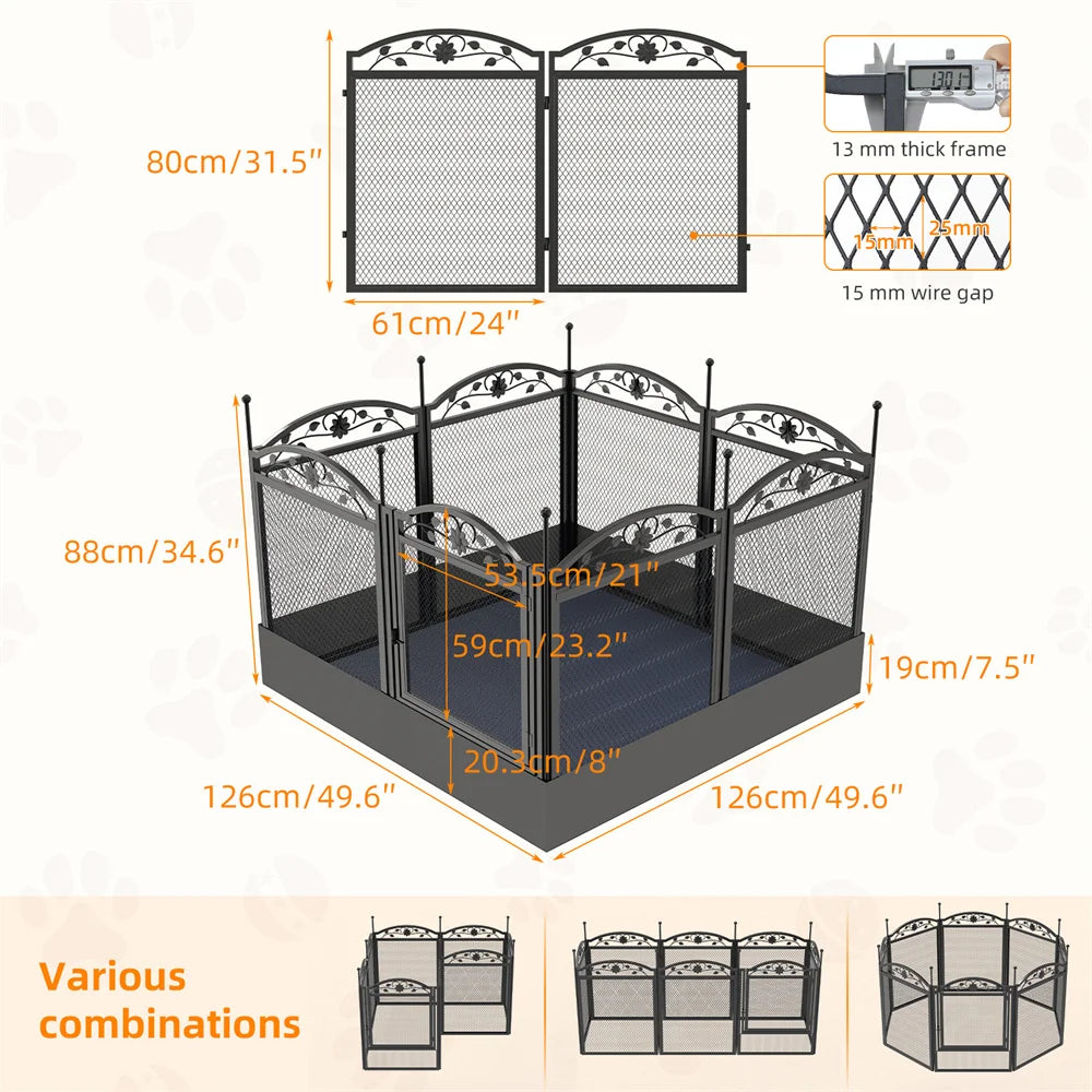Heavy Duty Large Dog Playpen