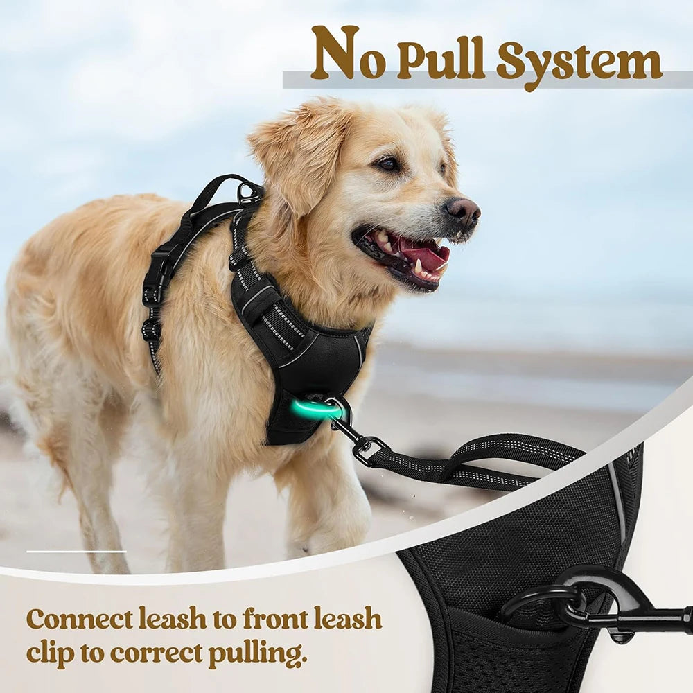 No Pull Reflective Dog Harness