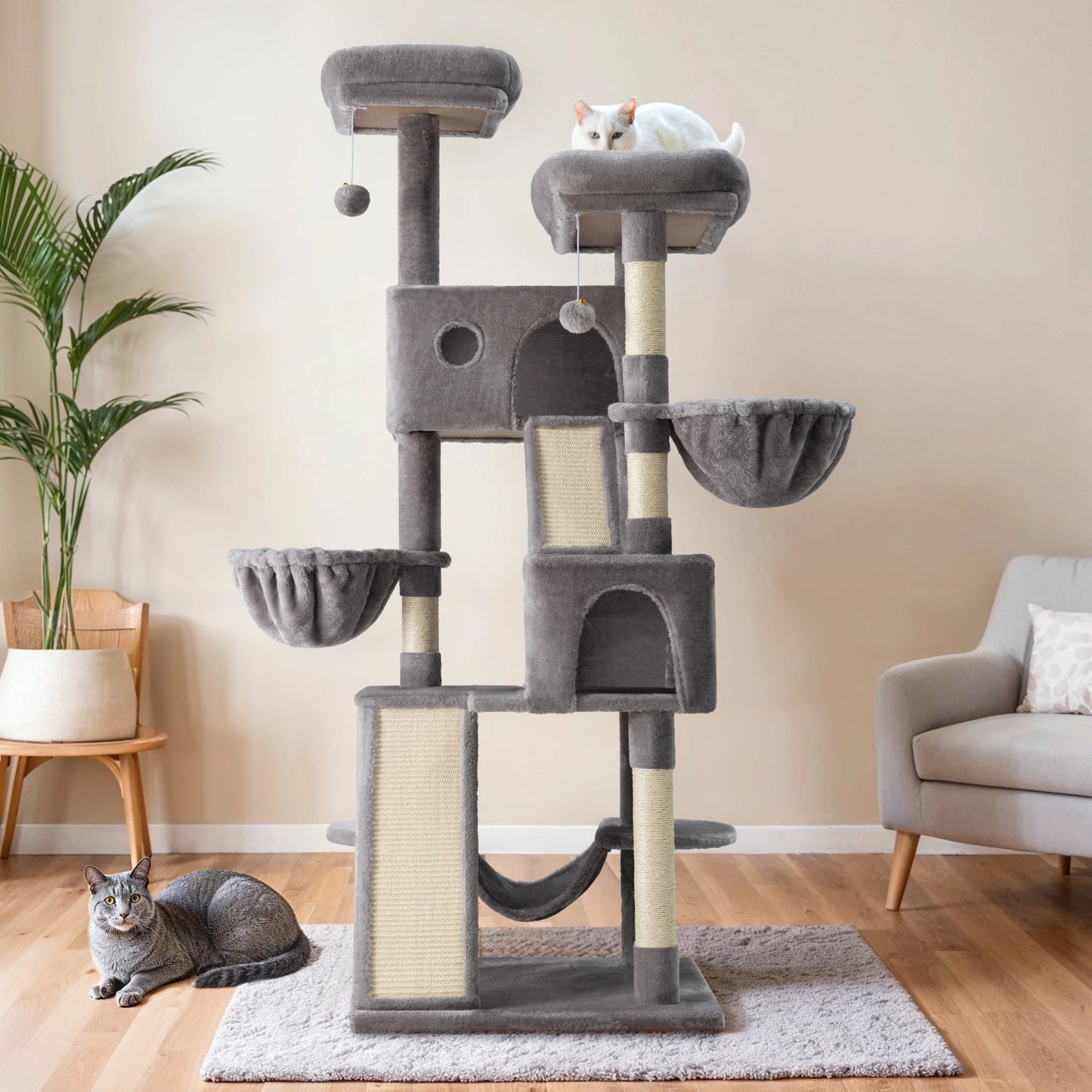 Multi-Level Cat Tree W/ Scratching Post