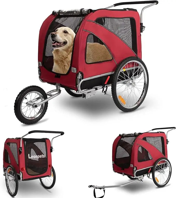 Large Quick Set-up Pet Stroller