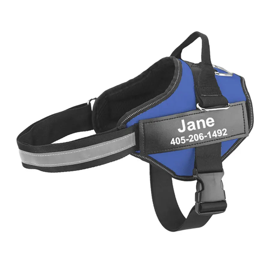 NO PULL Reflective Dog Harness