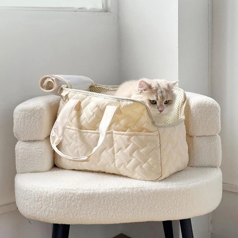 Portable Pet Shoulder Handbag