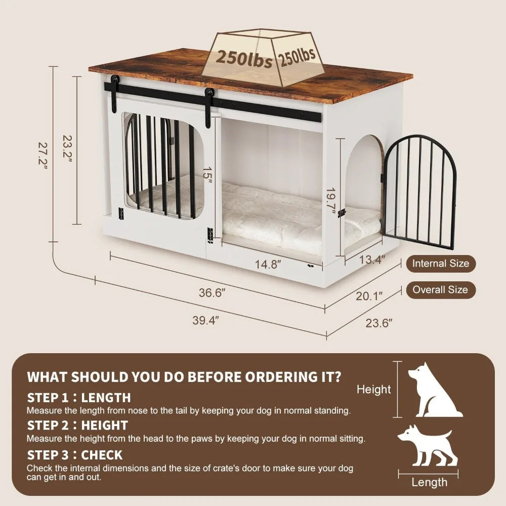XL Dog Crate Furniture