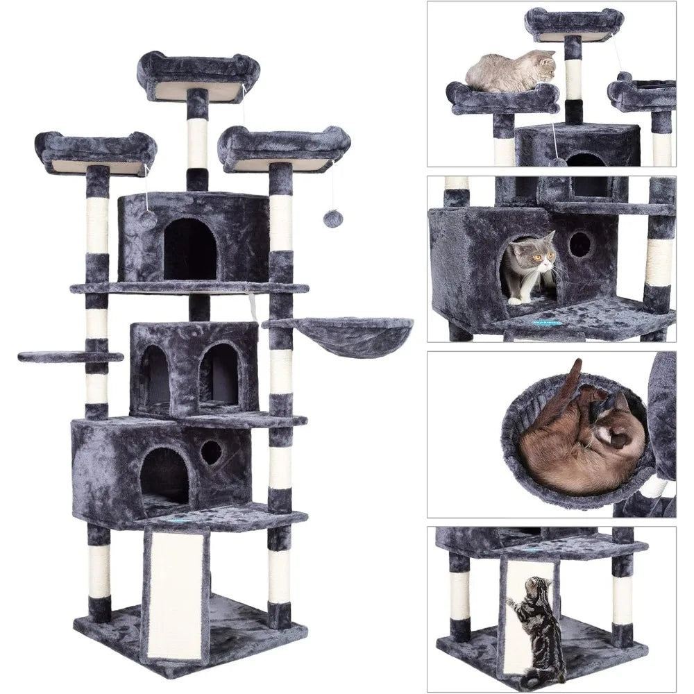 Cat Tower with Caves