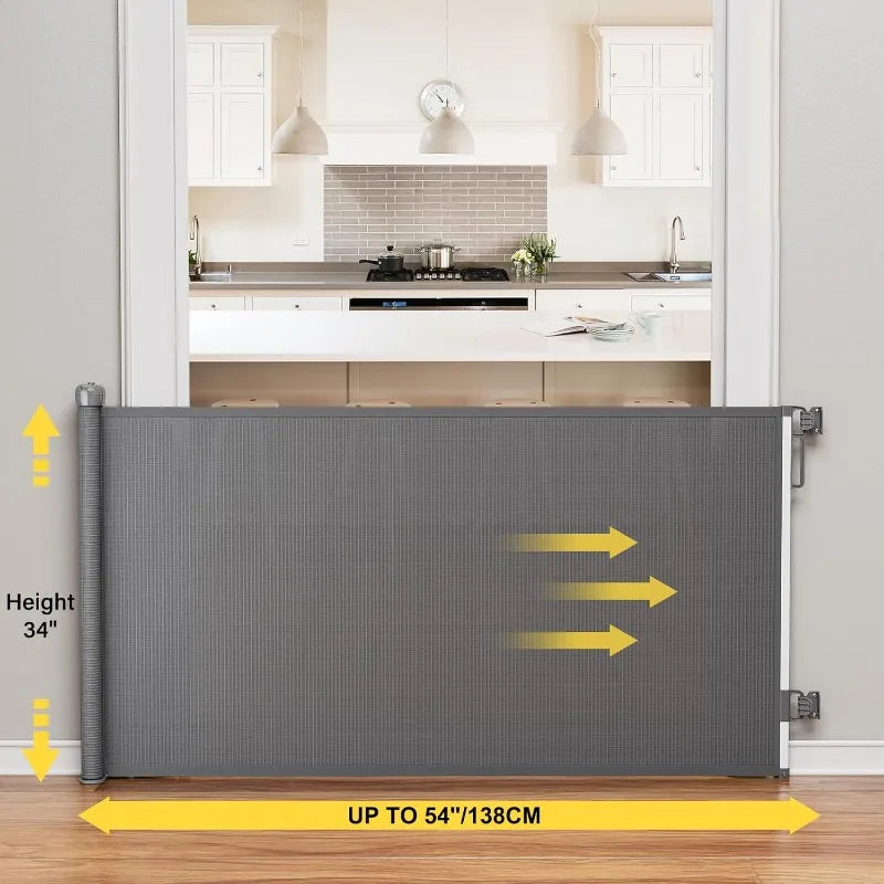 Retractable Baby Gates for Doorways