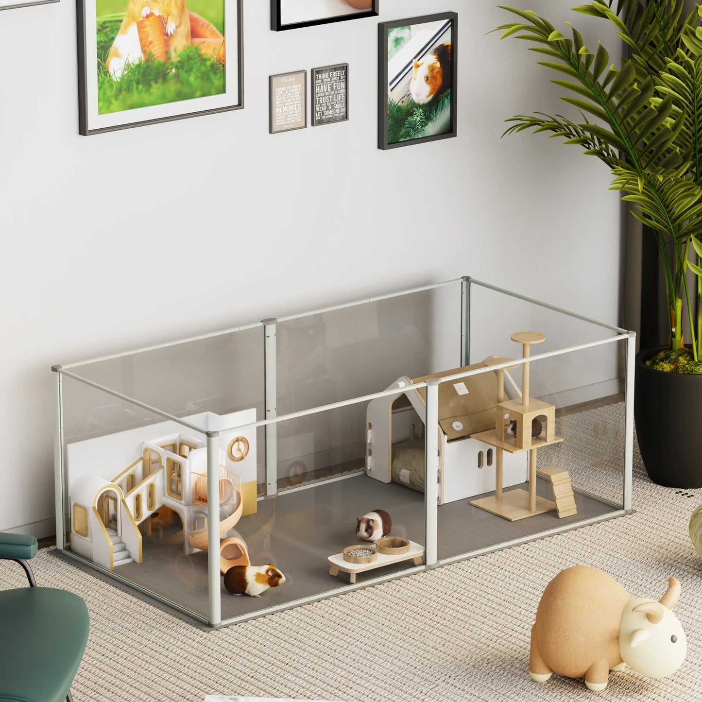 Acrylic Dog Playpen