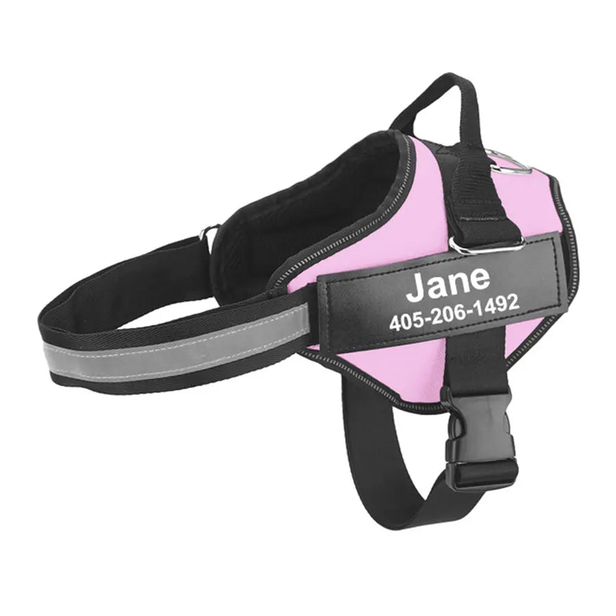 NO PULL Reflective Dog Harness