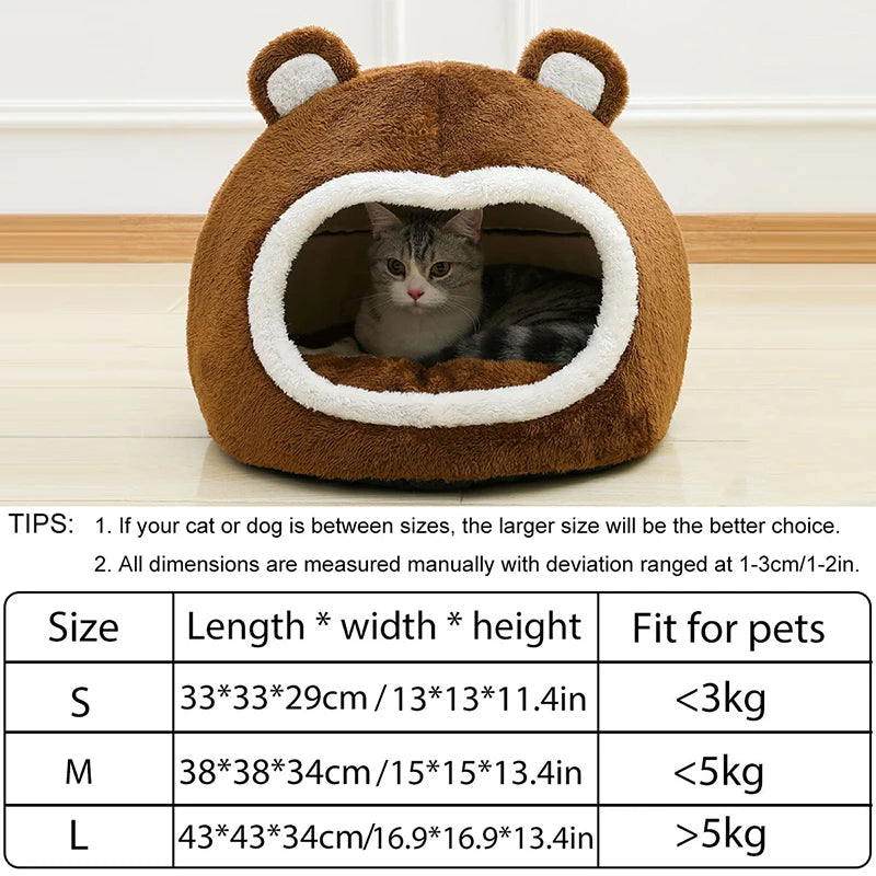 Funny Warm Cat Bed