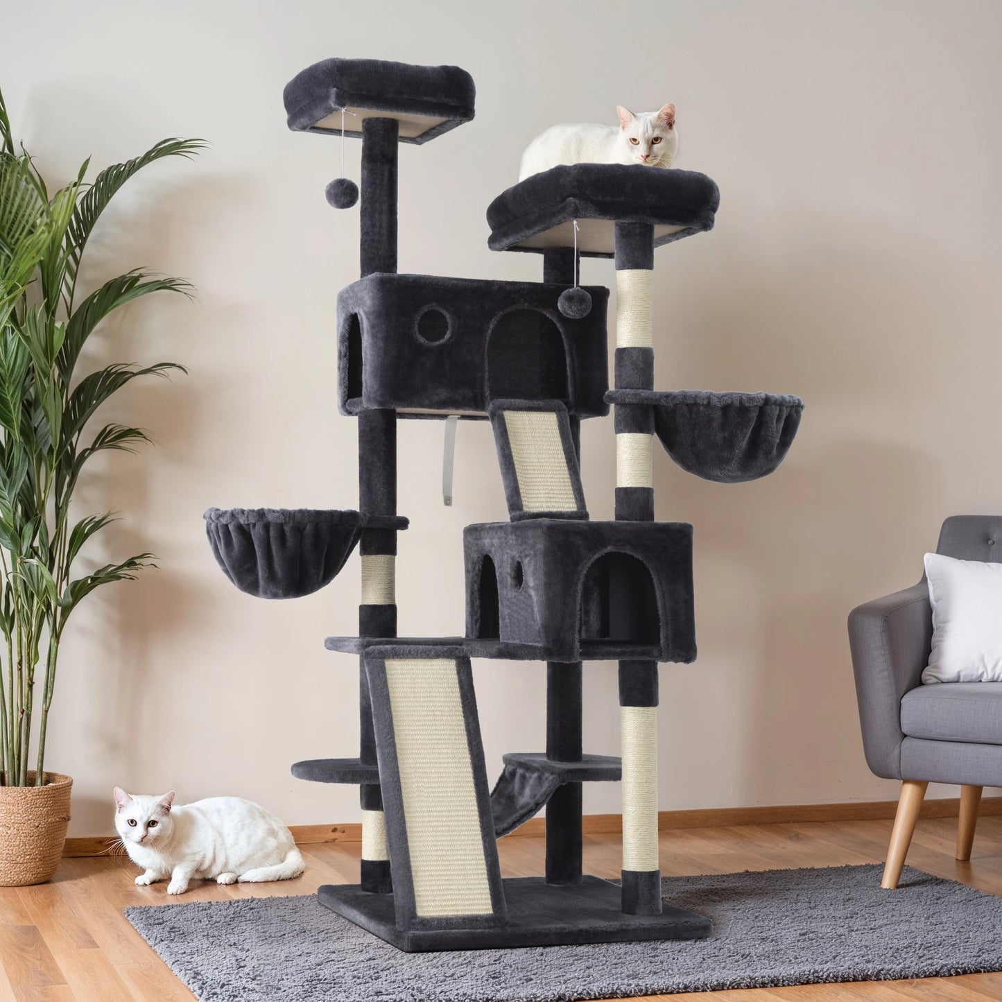 Multi-Level Cat Tree W/ Scratching Post