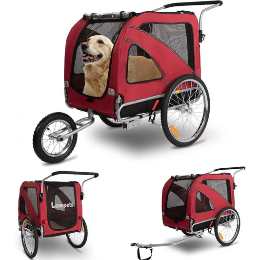 Large Quick Set-up Pet Stroller