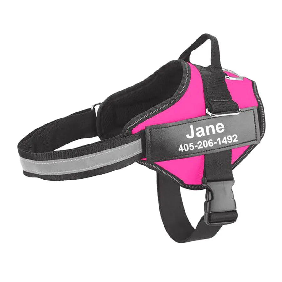 NO PULL Reflective Dog Harness